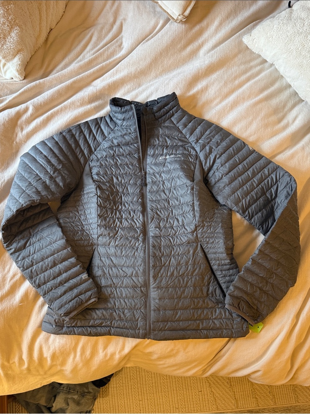 Eddie Bauer Women's Lightweight Puffer Jacket - Gray